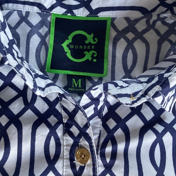 Vintage C WONDER! Fabulous summer tunic! size M - Picture 4 of 6